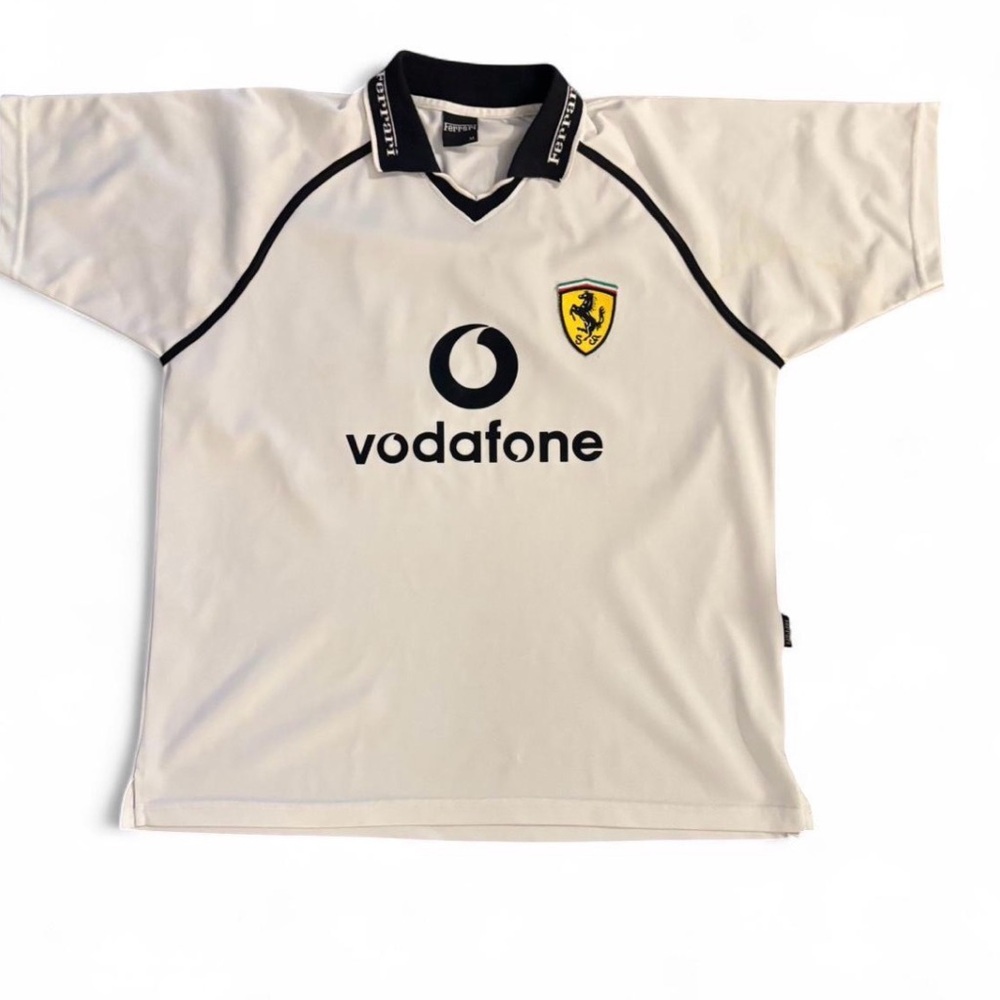 Vodafone x Ferrari White Jersey